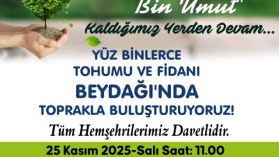 Malatya’da Büyük Yeşil Hamle: Yüz Binlerce Fidan Beydağı’nda Toprakla Buluşuyor! Spot: Malatya Büyükşehir Belediyesi, "Bir Fidan, Bin Umut" sloganıyla Beydağı'nı