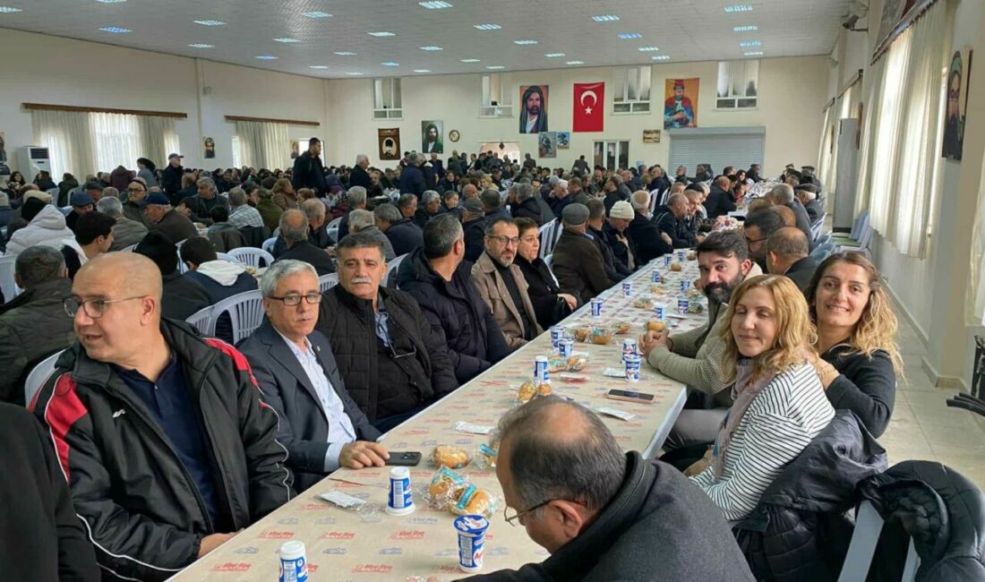 Malatya Engüzekliler Cem ve Kültür Evi'nde geleneksel Abdal Musa Lokması