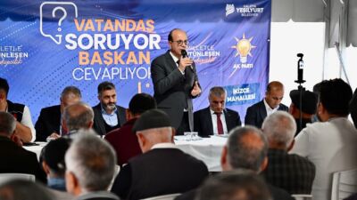 Yeşilyurt Belediye Başkanı Prof. Dr. İlhan Geçit, İkizce TOKİ Konutları