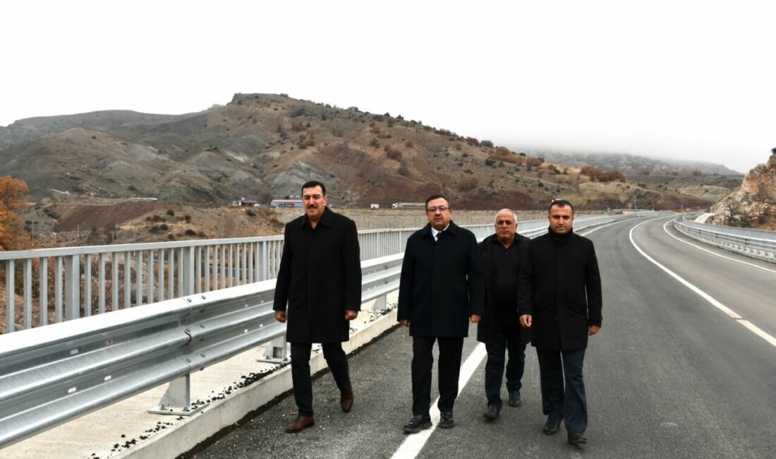 AK Parti Malatya Milletvekili Bülent Tüfenkci, Hekimhan–Kuluncak bağlantı yolu üzerindeki