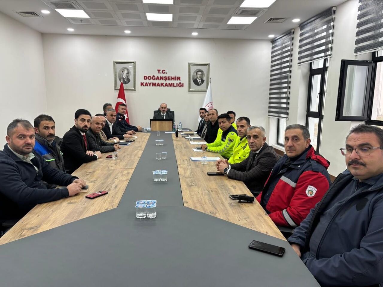 Doğanşehir Kaymakamı Ahmet Fatih Sungur başkanlığında, 2025–2026 kış sezonu öncesi