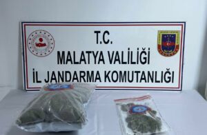 Arapgir'de uyuşturucu ticareti yapan şahsa yönelik düzenlenen operasyonda, jandarma ekipleri