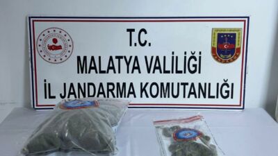 Arapgir'de uyuşturucu ticareti yapan şahsa yönelik düzenlenen operasyonda, jandarma ekipleri