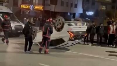 Malatya'nın Yeşilyurt ilçesindeki Altın Kayısı Bulvarı üzerinde gece geç saatlerde