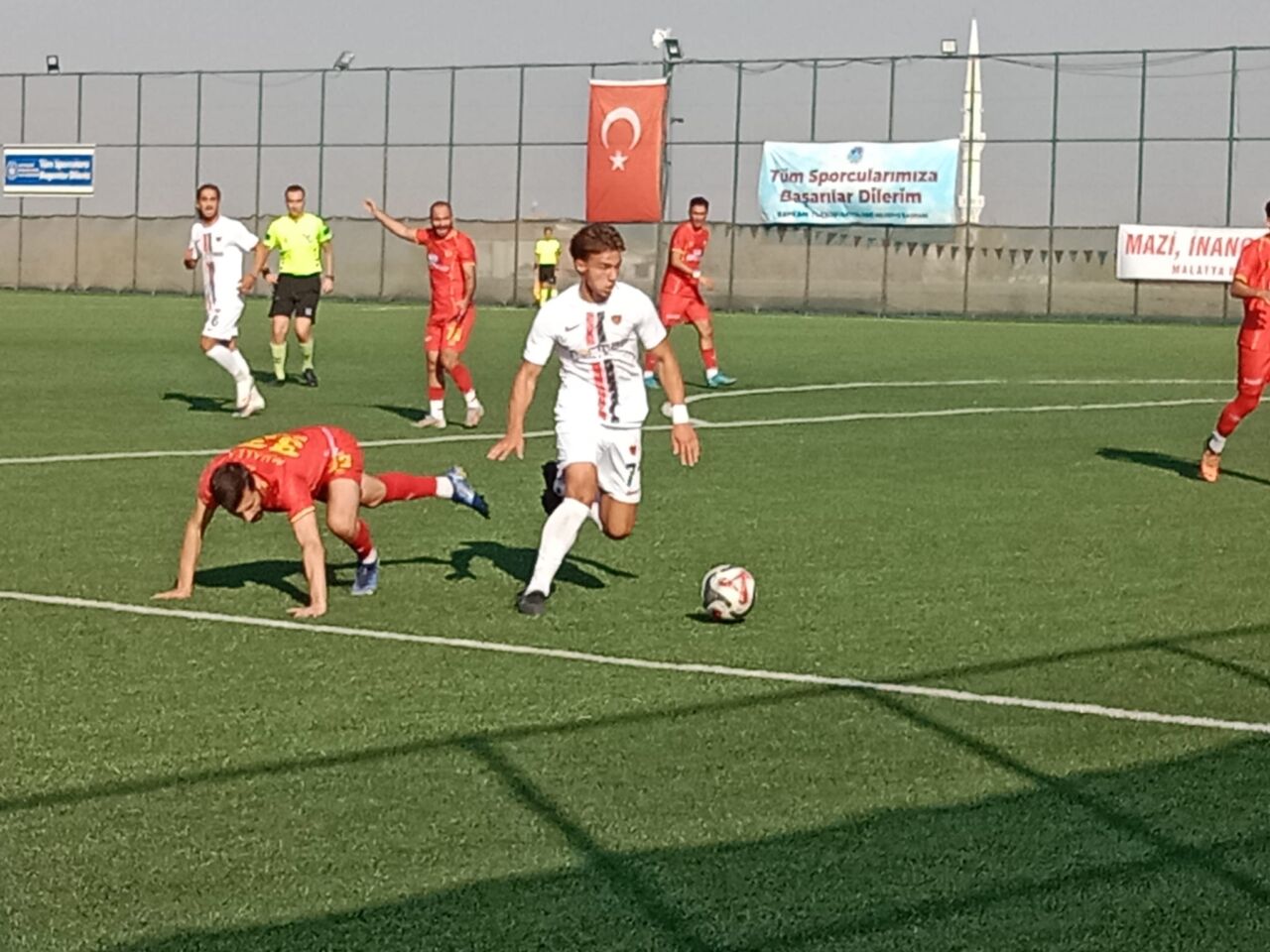Bölgesel Amatör Lig (BAL) heyecanında Malatya derbisi nefesleri kesti! Battalgazi