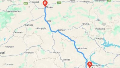 Malatya'dan Sivas'a karayoluyla seyahat etmeyi planlayanlar için güncel mesafe, tahmini