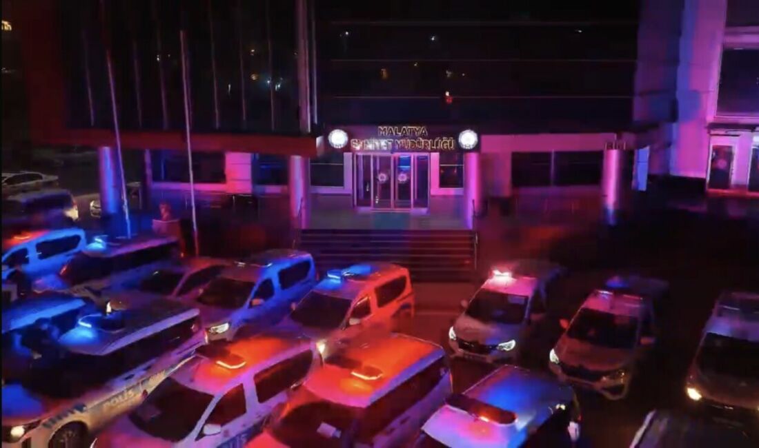 Malatya'da Asayiş Şube Müdürlüğü ekiplerince "yağma, tefecilik ve kumar" suçlarına