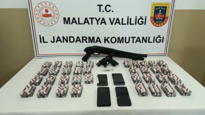 Malatya Jandarma Komutanlığı, Yeşilyurt'ta düzenlediği operasyonla zehir tacirlerine darbe vurdu.