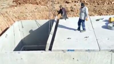 Darende'nin Yeniköy Mahallesi'nde MASKİ, yıllardır sağlık ve çevre tehdidi oluşturan