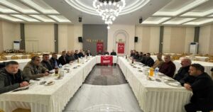 MHP Malatya İl Başkanı Gökhan Gök, İl Yönetim Kurulu üyeleriyle