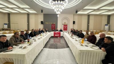 MHP Malatya İl Başkanı Gökhan Gök, İl Yönetim Kurulu üyeleriyle