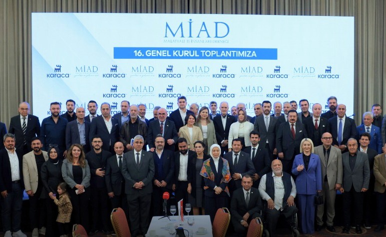Malatyalı İş İnsanları Derneği (MİAD), iş dünyası ve siyasetten önemli