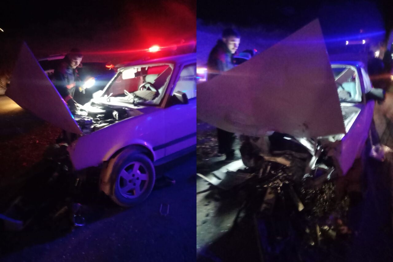 Malatya-Sivas Karayolu'nun kritik noktalarından Kendirli yol ayrımı mevkiinde akşam saatlerinde