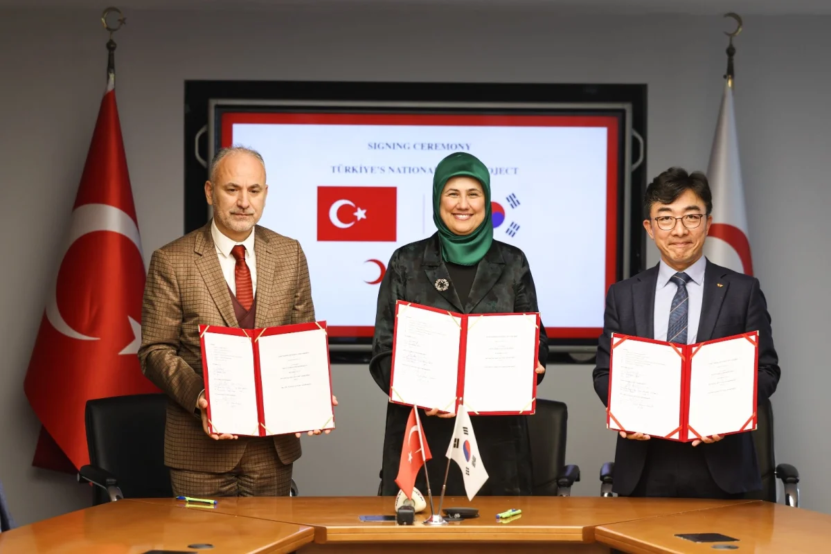 Türk Kızılay, Güney Koreli SK Plasma ile Ankara'nın Çubuk ilçesinde