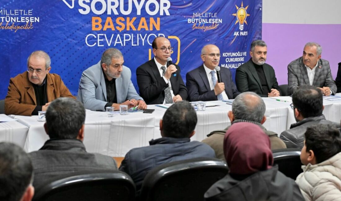 Yeşilyurt Belediyesi Muhtarlık İşleri Müdürlüğü tarafından düzenlenen “Vatandaş Soruyor, Başkanlar