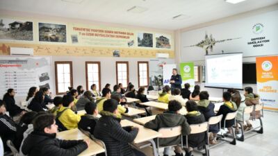 Yeşilyurt Belediyesi, afetlere karşı bilinçli ve hazırlıklı bireyler yetiştirmek amacıyla