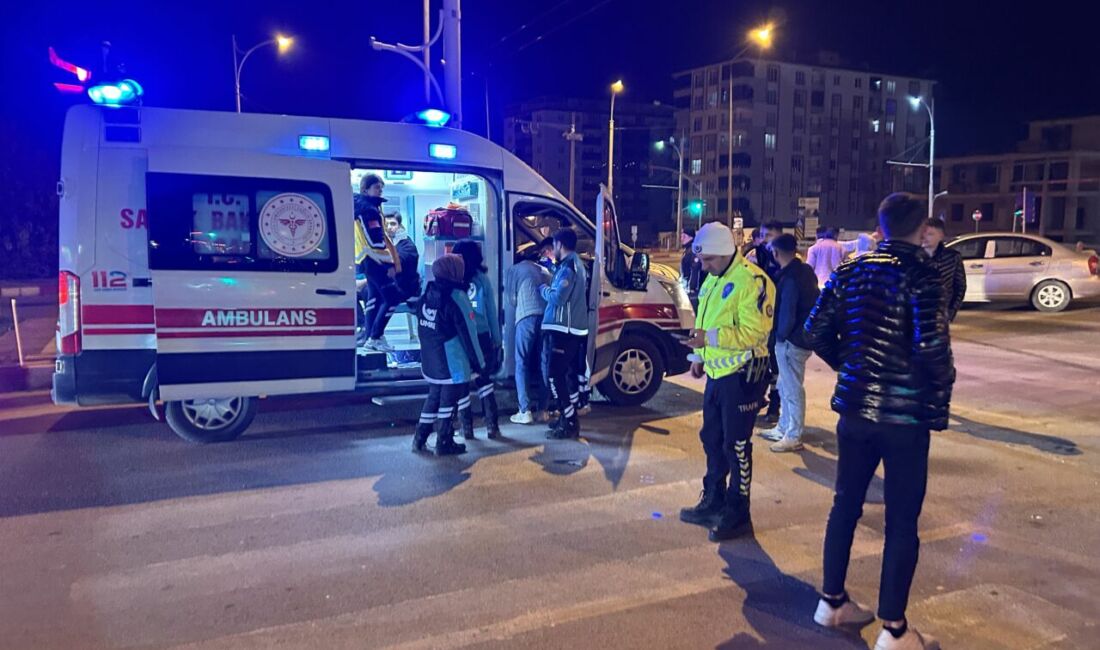 Malatya'nın yoğun trafiğinin olduğu Çöşnük Kavşağı'nda gece yarısı korkunç bir