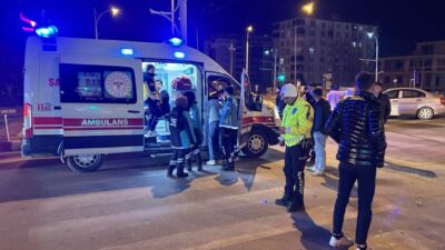 Malatya'nın yoğun trafiğinin olduğu Çöşnük Kavşağı'nda gece yarısı korkunç bir