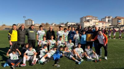2024–2025 sezonu U14 Futbol Ligi play-offlarında Doğanşehir Belediyespor, bitime bir
