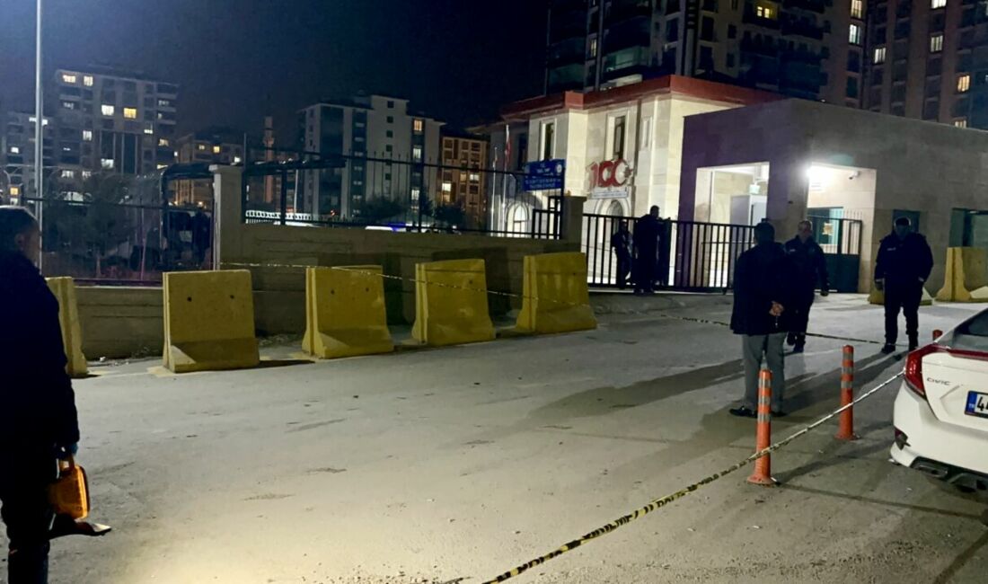 Malatya’da iş yeri kurşunlama olayı sonrası karakola getirilen şüpheliler ile