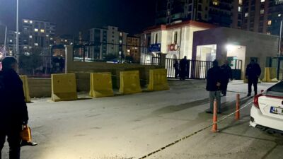 Malatya’da iş yeri kurşunlama olayı sonrası karakola getirilen şüpheliler ile