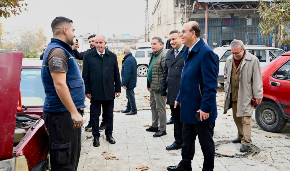 Yeşilyurt Belediye Başkanı Prof. Dr. İlhan Geçit, ÖZSAN Sanayi Sitesi
