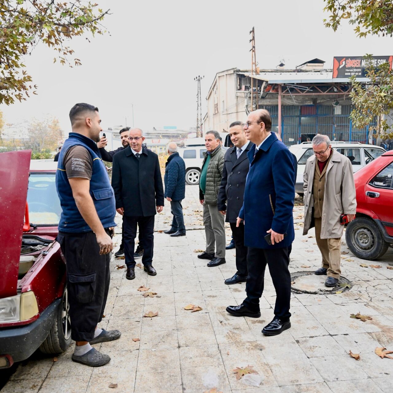 Yeşilyurt Belediye Başkanı Prof. Dr. İlhan Geçit, ÖZSAN Sanayi Sitesi