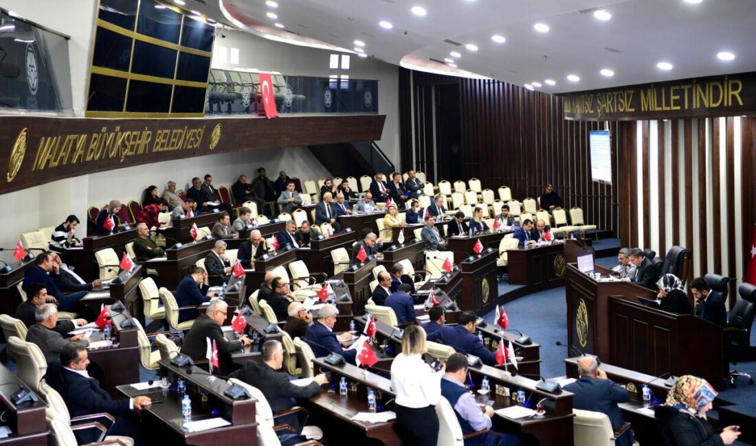 Malatya Büyükşehir Belediye Meclisi, Aralık ayı olağan toplantısını Meclis Başkan