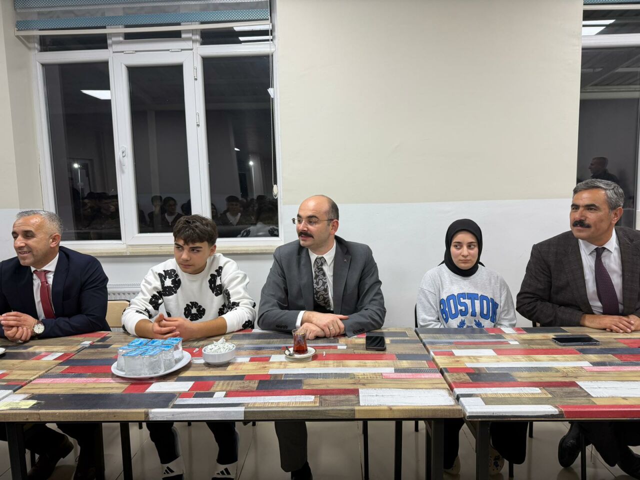 Doğanşehir Kaymakamı Ahmet Fatih Sungur, Doğanşehir Fen Lisesi pansiyonunda kalan