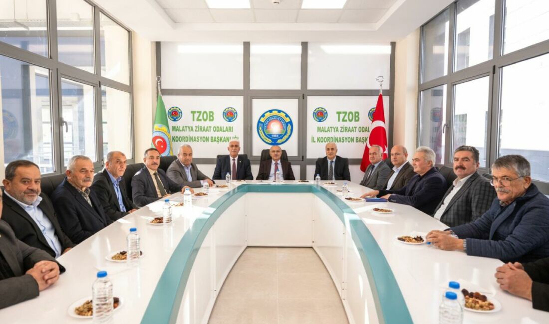 Malatya Büyükşehir Belediye Başkanı Sami Er, Battalgazi Ziraat Odasında Malatya