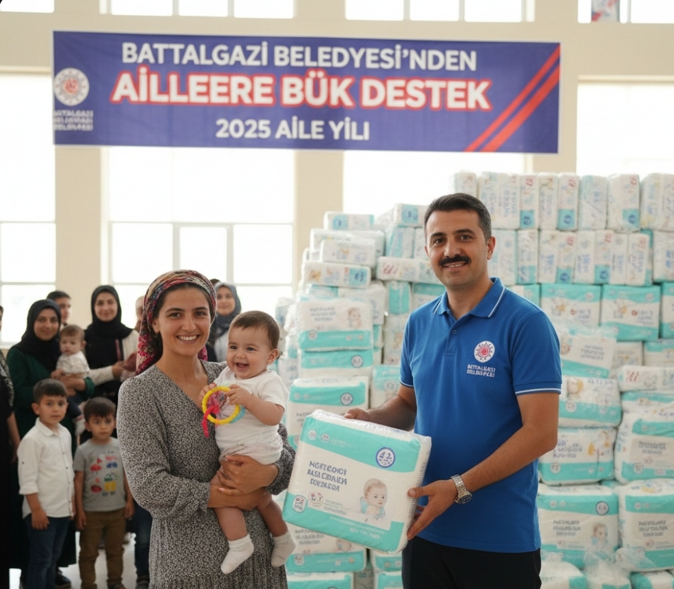 Battalgazi Belediyesi, "2025 Aile Yılı" projeleri kapsamında binlerce aileye ulaştı.