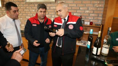 Yılbaşı öncesi alkollü içki satışı ve sunumu yapılan işletmelere yönelik