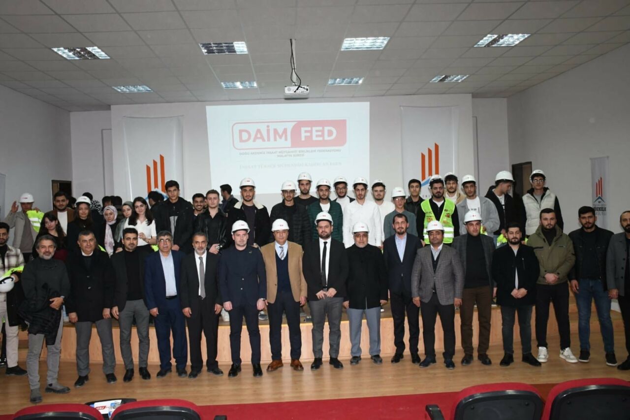 Doğu Akdeniz İnşaat Müteahhit Birlikleri Federasyonu (DAİMFED) Malatya Şube Başkanı