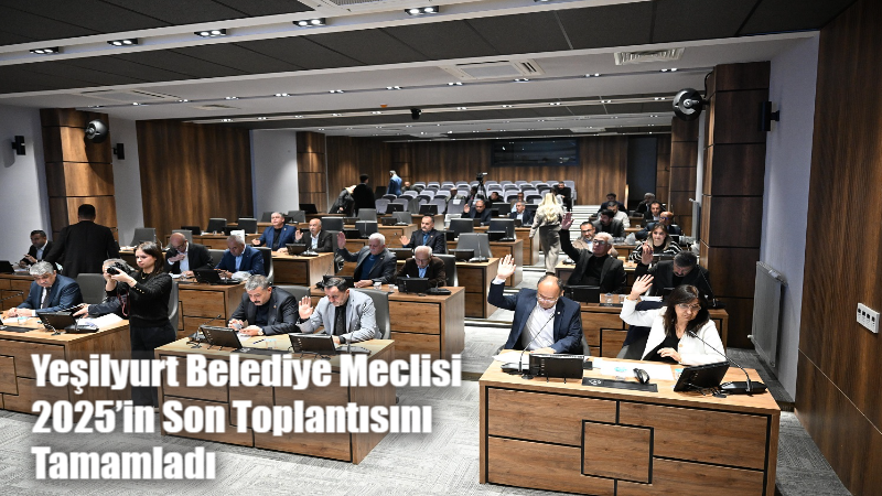 Başkan İlhan Geçit, yıl boyunca 466 karar alındığını belirterek “2026’da