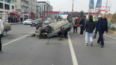 Aynı bölgede art arda meydana gelen iki ayrı trafik kazasında