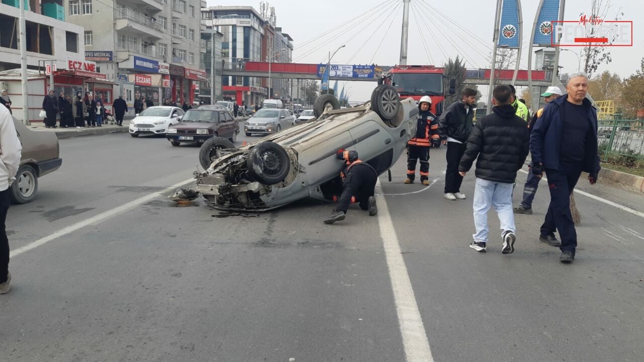 Aynı bölgede art arda meydana gelen iki ayrı trafik kazasında