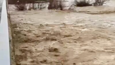 Malatya'da Meteoroloji'nin 'sarı kod' uyarısının ardından etkili olan sağanak yağışlar,