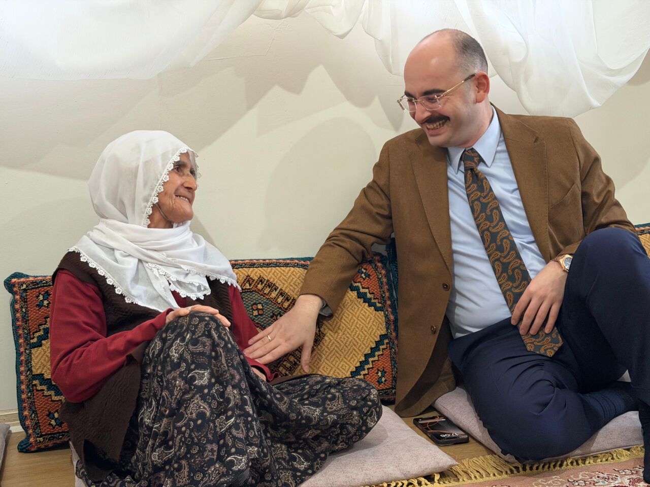 Doğanşehir Kaymakamı Ahmet Fatih Sungur, Altıntop ve Savaklı mahallelerinde deprem
