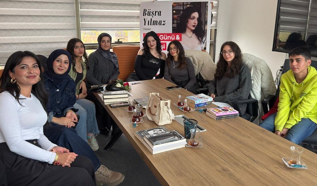 4N1K serisiyle geniş kitlelere ulaşan genç yazar Büşra Yılmaz, Malatya’da