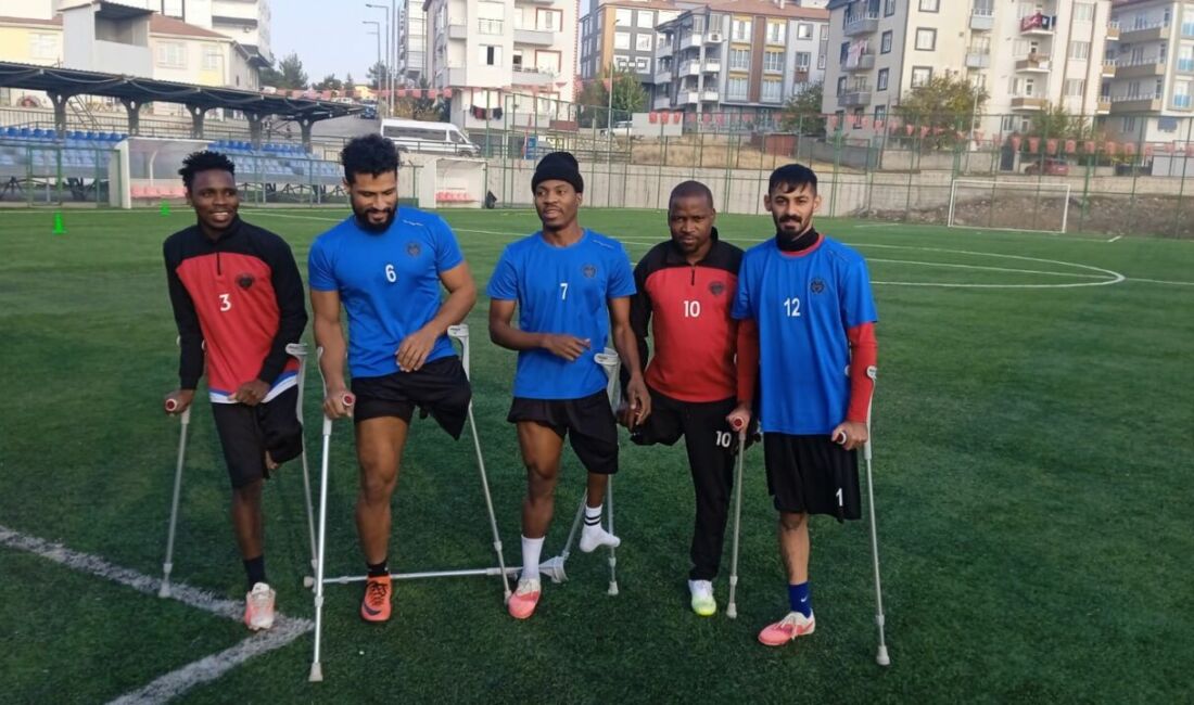 Süper Lig hedefiyle yola çıkan Ampute Malatya Belediyespor, dört farklı
