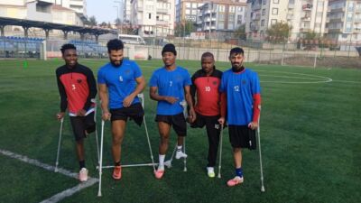 Süper Lig hedefiyle yola çıkan Ampute Malatya Belediyespor, dört farklı