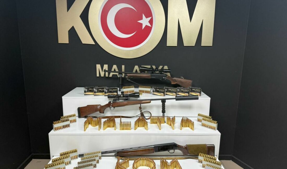 Malatya’da ruhsatsız silahlanmayla mücadele kapsamında yürütülen çalışmalar hız kesmeden devam