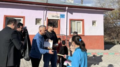 Malatya’nın Akçadağ ilçesine bağlı Levent Mahallesi’nde eğitim gören öğrenciler, farkındalık