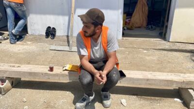 Malatya'da üç ay önce çalıştığı şantiyede ağır yaralanan 25 yaşındaki