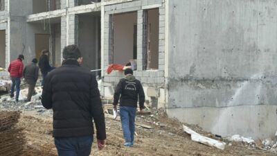 Battalgazi Çöşnük'te devam eden rezerv alan inşaatında 21 yaşındaki Kadir