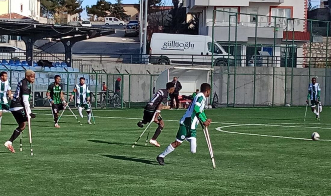 Malatya Belediyesi Ampute Spor, Ampute Futbol Ligi’nde sahasında ağırladığı Konya