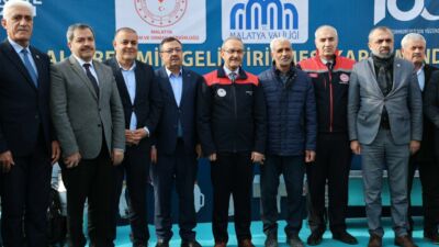Malatya Valisi Seddar Yavuz, 40 çoban evi ve ekipmanlarının dağıtım