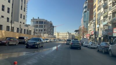Atatürk Caddesi Yeniden Çift Şerit! 6 Şubat depremleri sonrası rezerv alan inşaatları nedeniyle uzun süredir