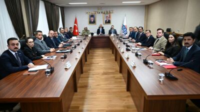 Malatya'da güvenlik birimleri, Vali Seddar Yavuz başkanlığında yapılan koordinasyon toplantısıyla