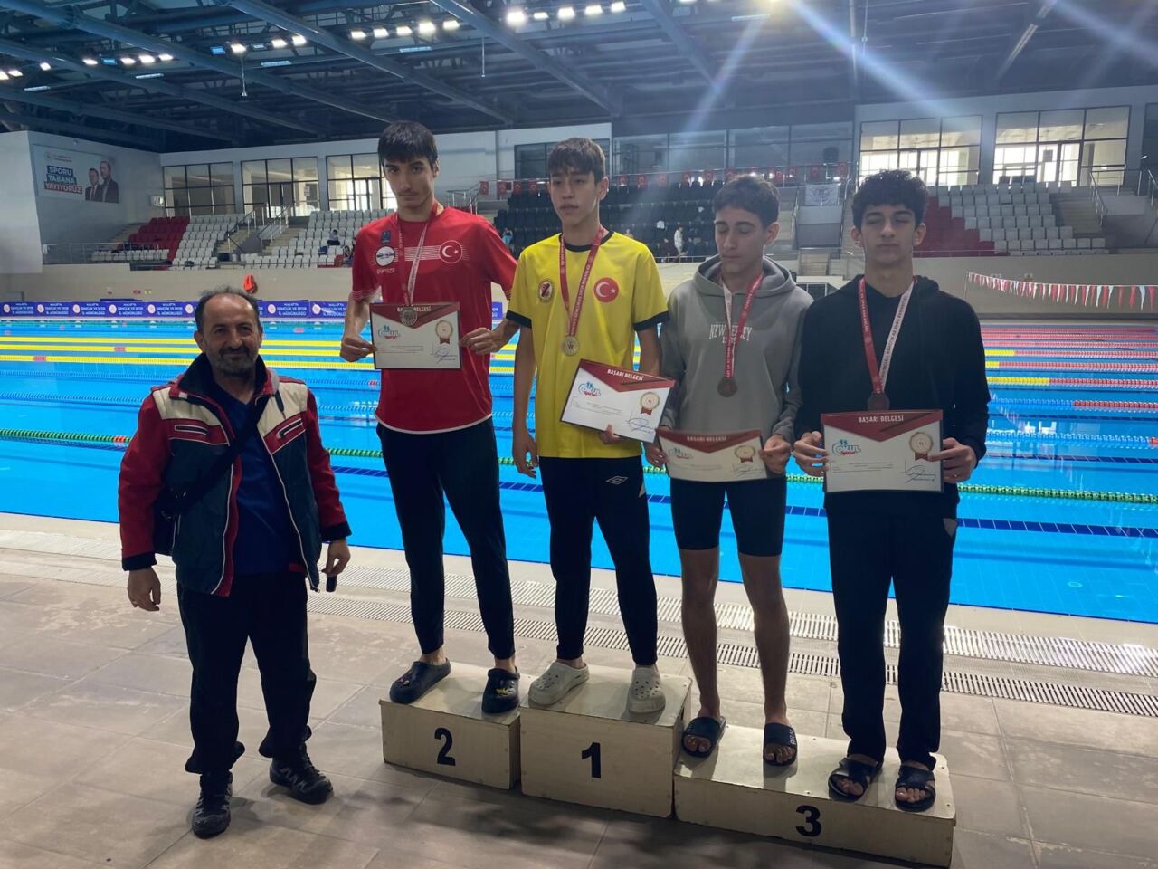 Malatya Okul Sporları Gençler Yüzme İl Birinciliği, Tam Olimpik Yüzme